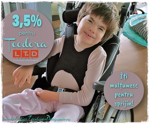 REDIRECȚIONEAZĂ 3,5% CĂTRE TEODORA
